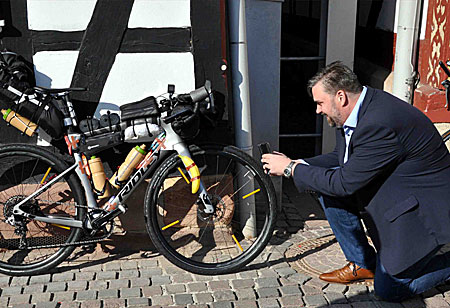 Ilja Ruchs Challenge von Eschwege nach Regen